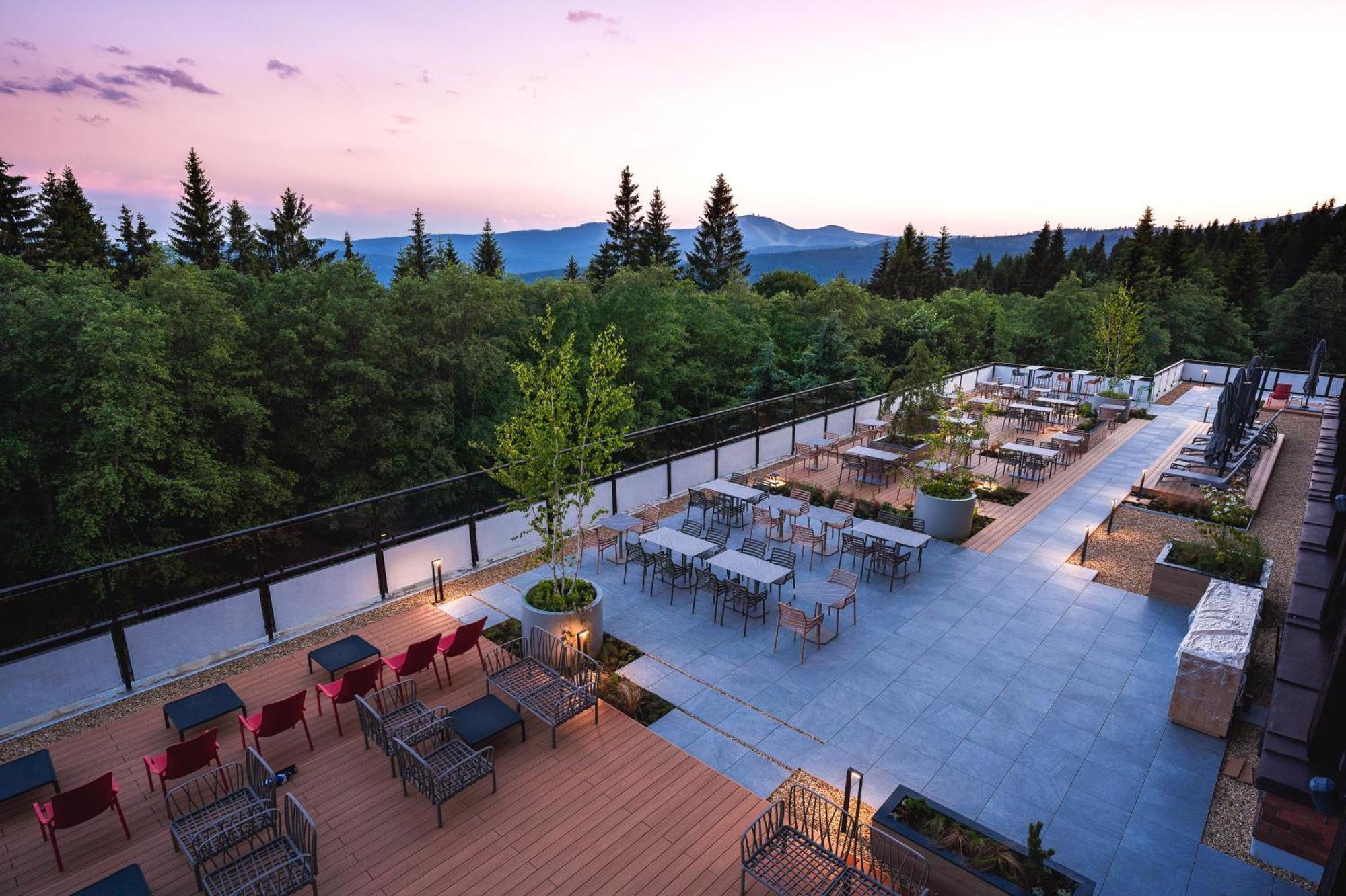 Orea Resort Horizont Sumava Železná Ruda Exteriör bild