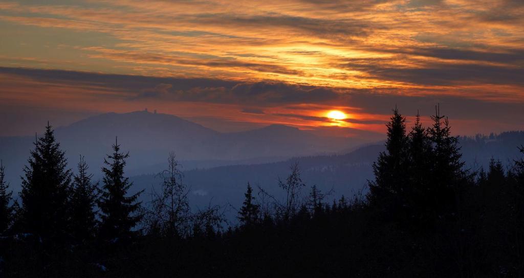 Orea Resort Horizont Sumava Železná Ruda Exteriör bild
